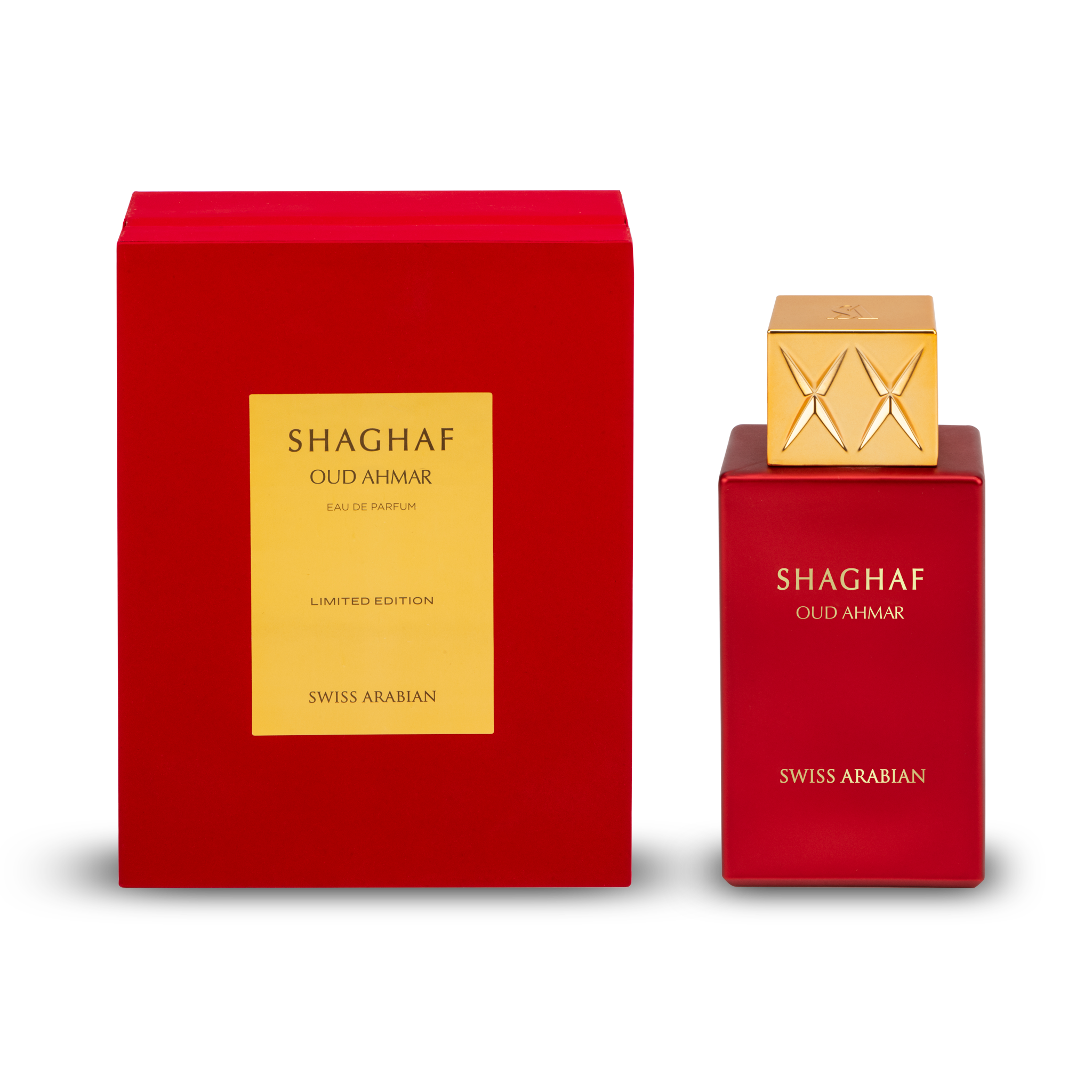 Swiss Arabian Shaghaf Oud Ahmar — Eau de Parfum 75 ml packshot officiel