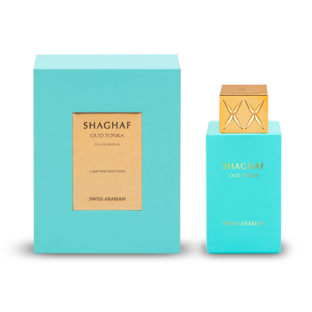 Swiss Arabian Shaghaf Oud Tonka — Eau de Parfum 75 ml packshot officiel