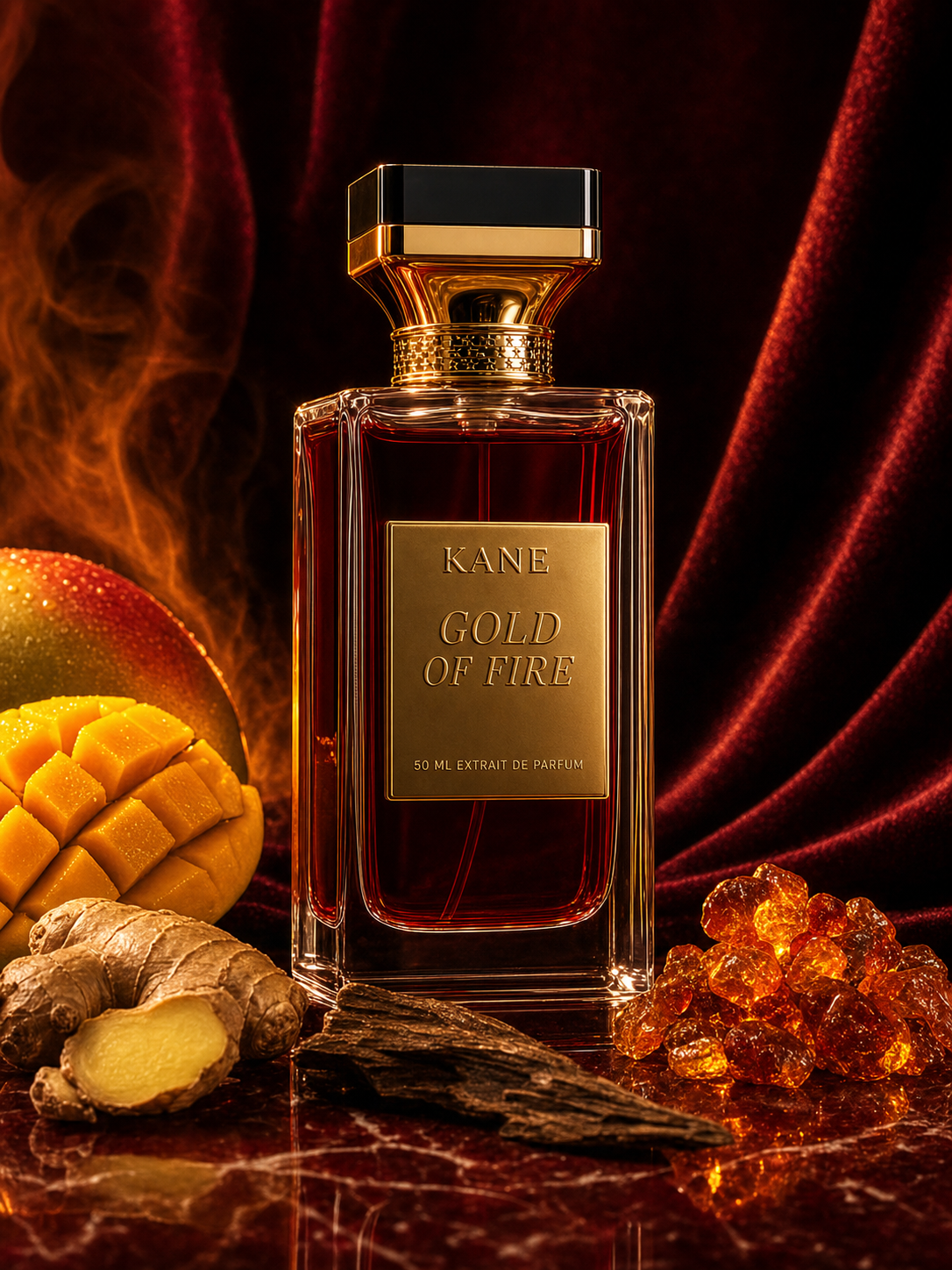 Gold of Fire parfum inspiré de Stéphane Humbert Lucas 777 God of Fire - extrait de parfum 50ml