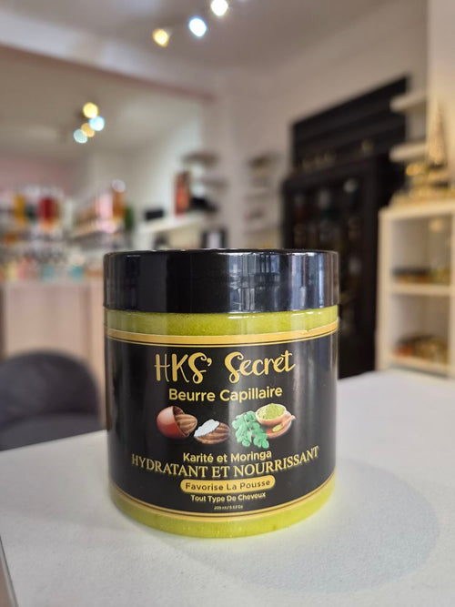 HKS' Secret Beurre Capillaire Karité Moringa 200 ml — face