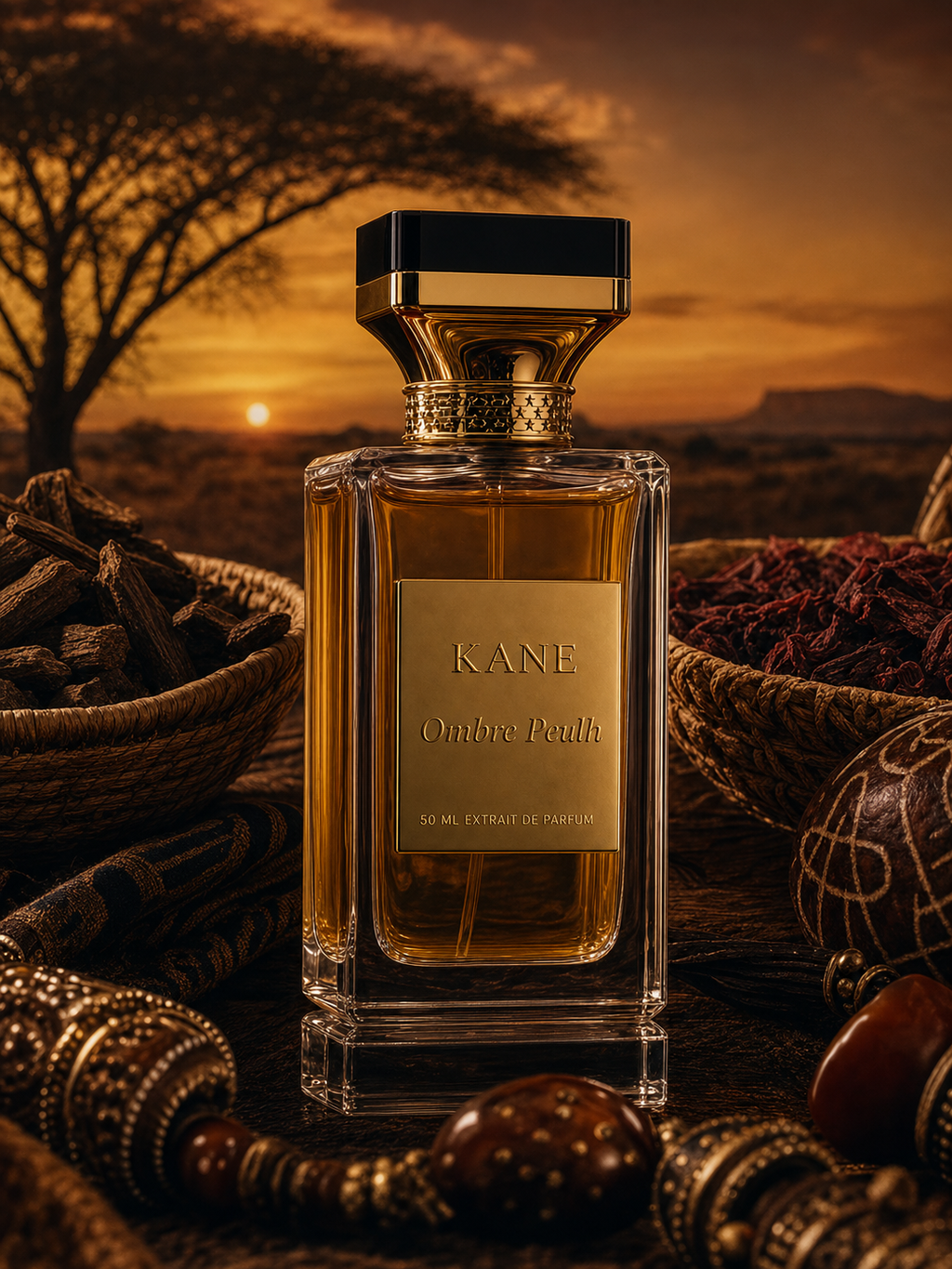 Ombre Peulh par Kane Parfum - extrait de parfum 50ml