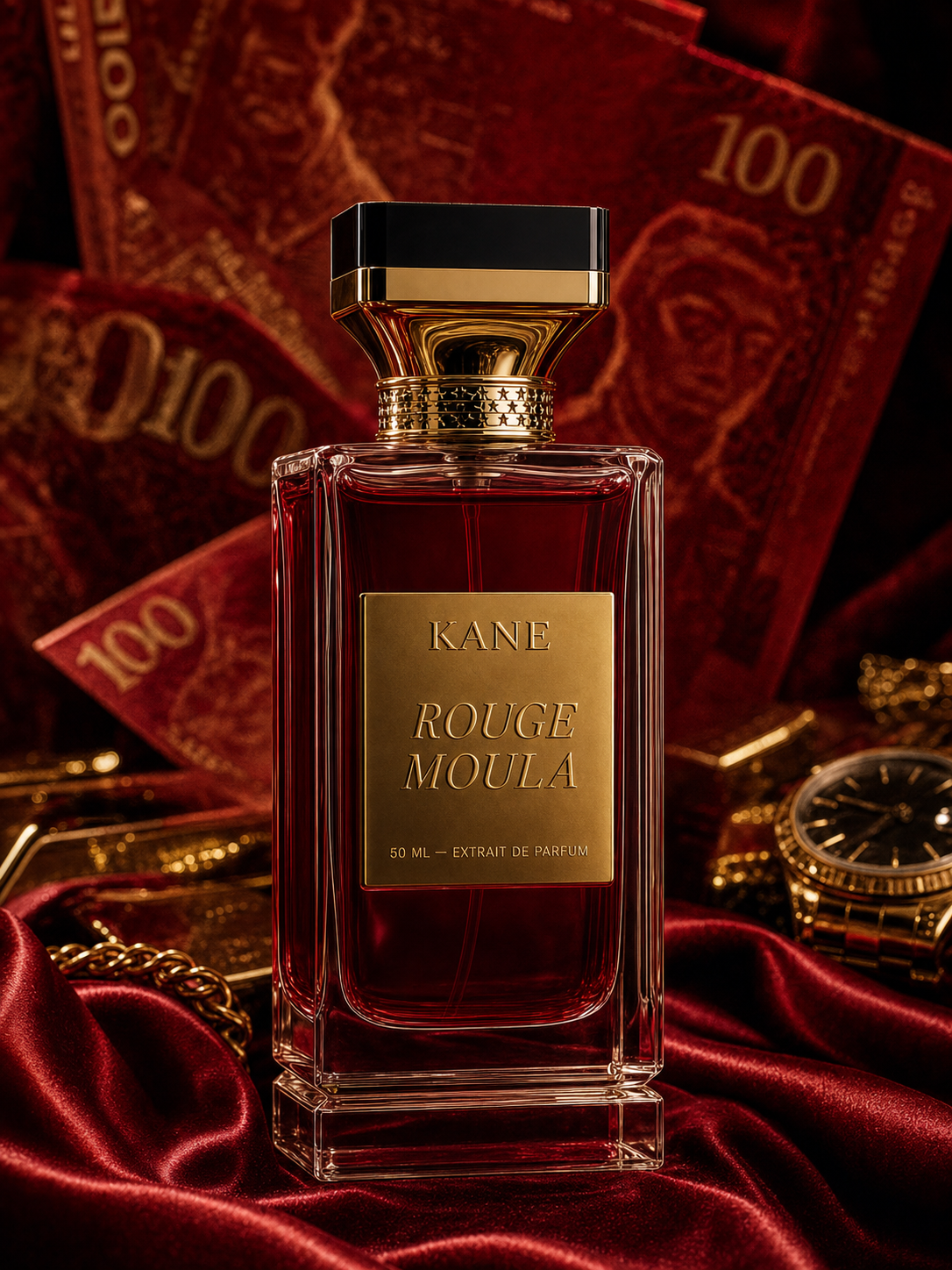 Rouge moula parfum inspiré de Byron Parfums Black Butterfly - extrait de parfum 50ml
