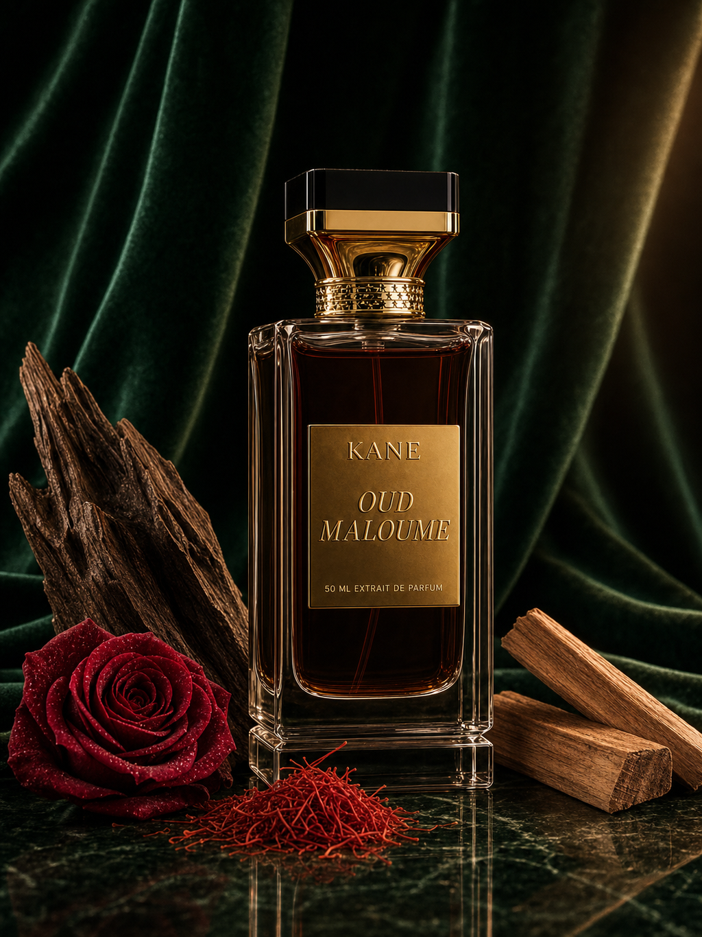 Oud Maloume parfum inspiré de Dior Oud Ispahan - extrait de parfum 50ml