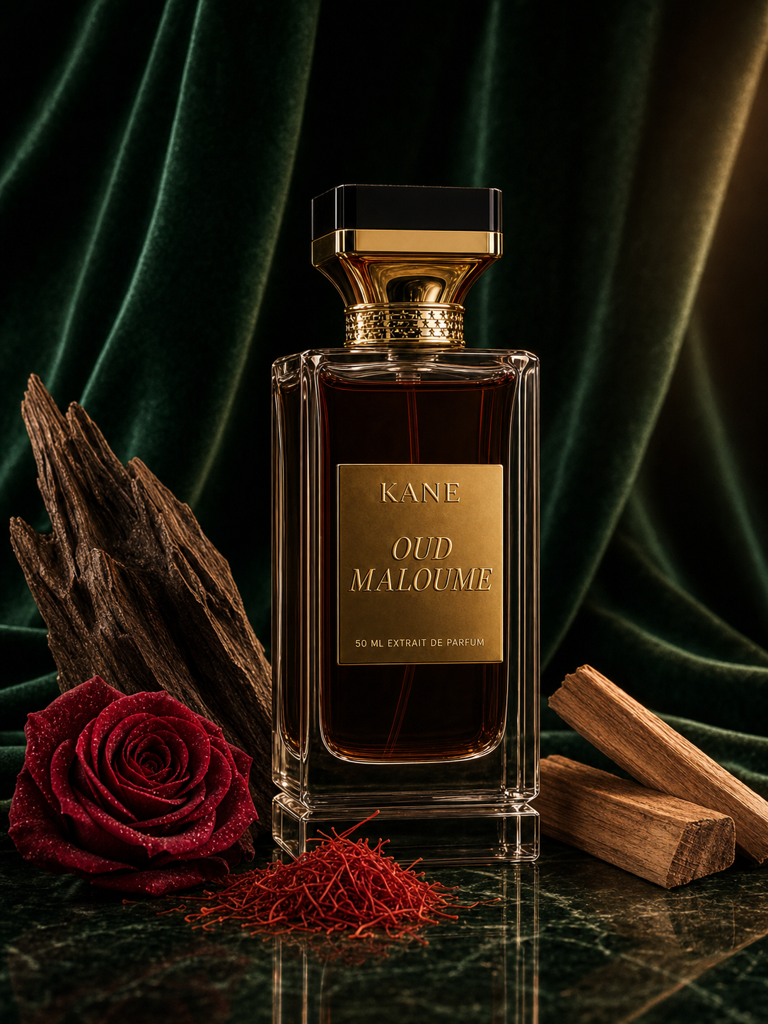 Oud Maloume parfum inspiré de Dior Oud Ispahan - extrait de parfum 50ml