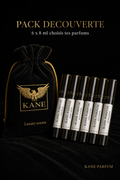 Pack Découverte Kane Parfum 6 x 8 ml choisis tes parfums