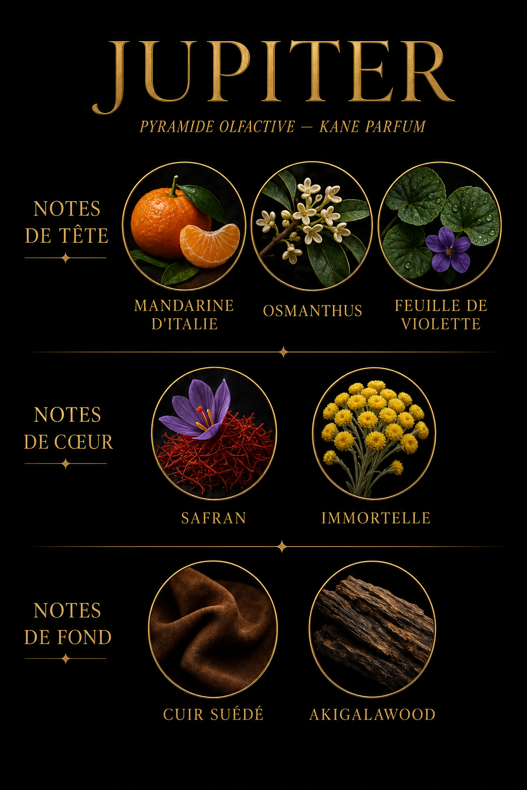 Jupiter parfum inspiré de Marc-Antoine Barrois Ganymède - extrait de parfum 50ml