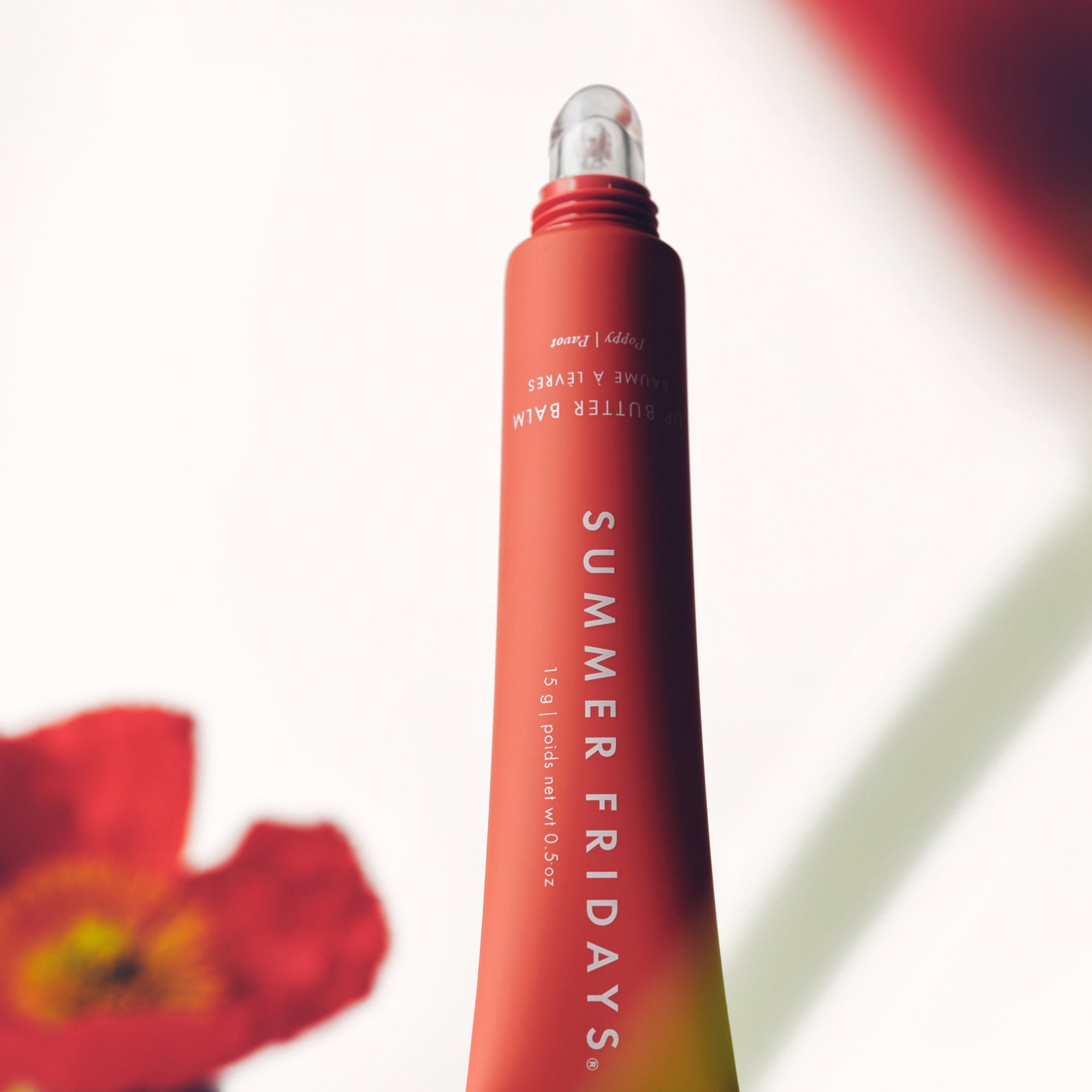 Summer Fridays Lip Butter Balm Poppy rouge coquelicot - photo 2